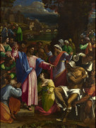 Lazarovo uskrisenje, ulje na platnu, c. 1517.–1519., Sebastiano del Piombo (Nacionalna galerija, London)